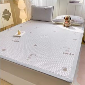 New Capibara Ice Bean Cooling Mat for Bed – Breathable, Naked Sleeping Summer Mattress Protector Pad for Coolness and Comfort