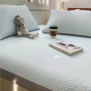 High-Quality Ice Bean Cooling Mat – Air-Permeable Summer Bed Mat for Adults & Kids